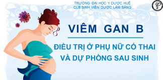 Điều trị viêm gan B ở PNCT và dự phòng cho trẻ sau sinh