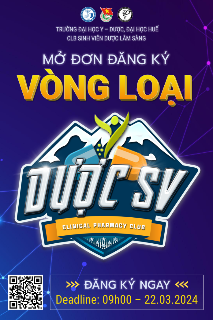 THÔNG BÁO MỞ ĐƠN ĐĂNG KÝ CUỘC THI DƯỢC SV 2024