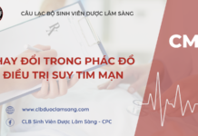 THAY ĐỔI TRONG PHÁC ĐỒ ĐIỀU TRỊ SUY TIM MẠN
