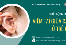 VIÊM TAI GIỮA CẤP Ở TRẺ EM